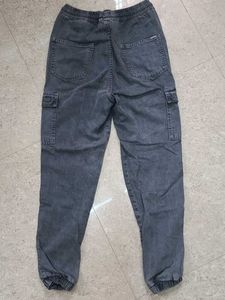 Acid Wash Cargo Joggers