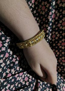 Golden Oxidised Bangles