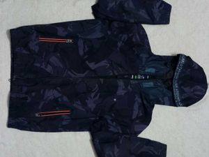 Camo Print Lightweight Jacket