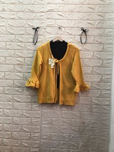 Style with swagidy 🎁 🌷Mustard Cardigan wit