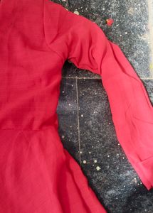 Women Full Sleeve Anarkali Dress