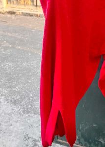 Red Knit Sweater top❣️