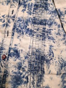 Denim Print Shirt For Women