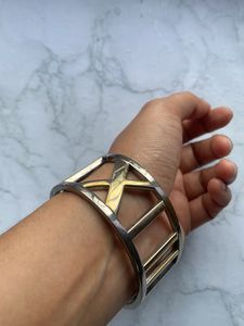 Roman Numbers Silver Metal Kada