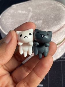 BHOOLU&amp;GOOLU Plastic Lazy Cats Showpiece