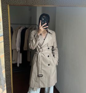 LIST TAN Beige Trench Coat