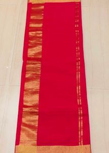 Elegant Red Saree