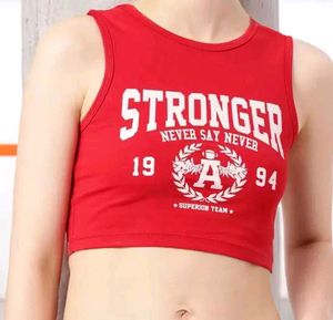 Red tank top