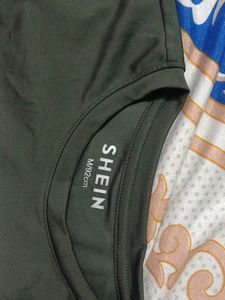 Shein Activewear Top - Olive Green