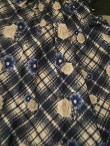 Navy Blue Frock For Girls