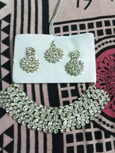 Sparkling Silver Jewelry Set