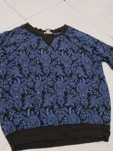 Black &amp; Blue Colour Sweatshirt