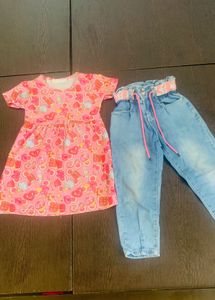 Jean Pant &amp;top(dubai)