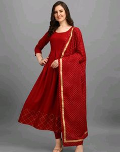 Anarkali 3 Pc Set