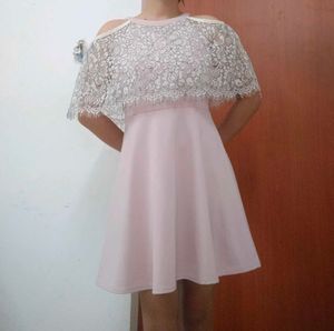 Soft girl Aesthetic Pink Dress