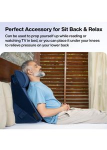 Adjustable Pillow With Head For Back Support