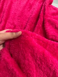 Pink Fuzzy Fabric