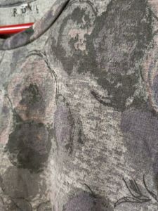 Floral Printed, Full Sleeved Casual Top