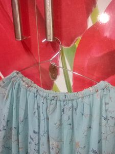 Light Bluee Top For Women