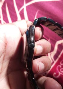 Swatch Noir Intense Black Stainless-Steel Swiss