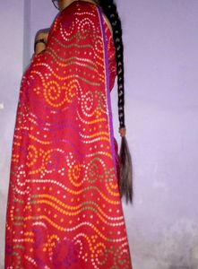 Red Saree
