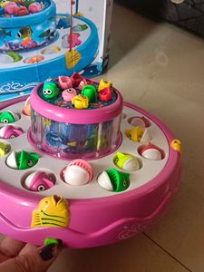 Double Layer Fishing Game For Kids