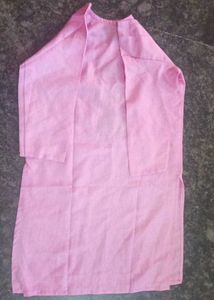 Pink Printed Kurta
