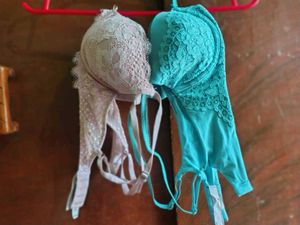 Combo Of 2 Lace Detail Bra