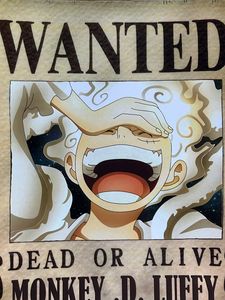 LUFFY Wanted  Poster