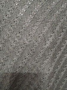 Stylish Brown Knit Poncho