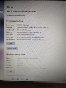Lenovo lap 4GB graphic card