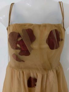 Y2K ROSE PETALS DRESS