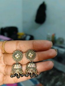 Jhumka Earrings - Statement Jewelry