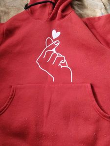Red Heart Hoodie