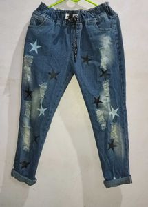 Denim Joggers❤️