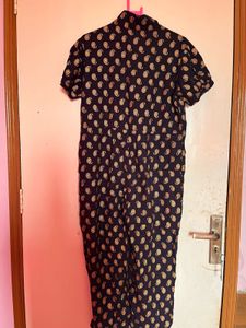 Paisley Print Jumpsuit