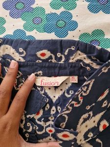 Ethnic Print A line kurti