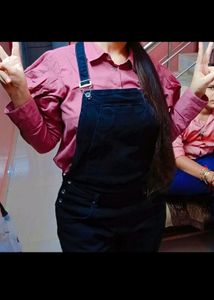 Black Roadster Dungaree