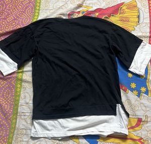 Casual Cool Black&amp;White Tshirt