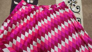 Multi Colour Long Ethnic Skirt