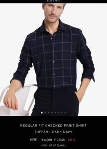 Rare Rabbit Checked Shirt