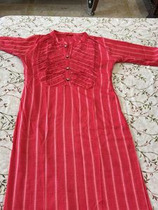 Elegant Red Kurta