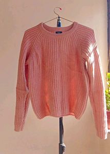 Pink Knit Sweater