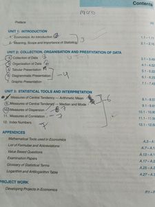 Statistics For Economics Class 11 Commerce