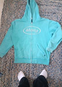 Mint Mmlg Zip-Up Hoodie