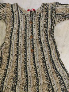 Striped Ethnic Dress