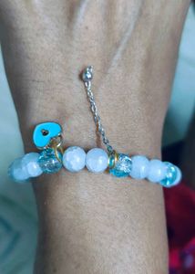 🩵 Heart of the Frozen Ocean 🌊 Bracelet
