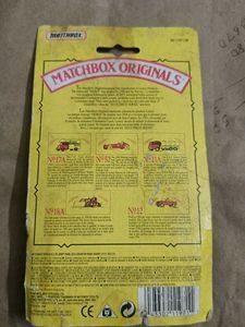 Vintage Matchbox Originals Lesney #52