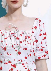 Floral Print Midi Dress