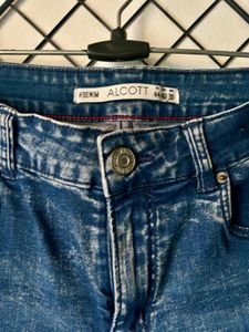 Original Alcott Patterned Cropped Jeggings